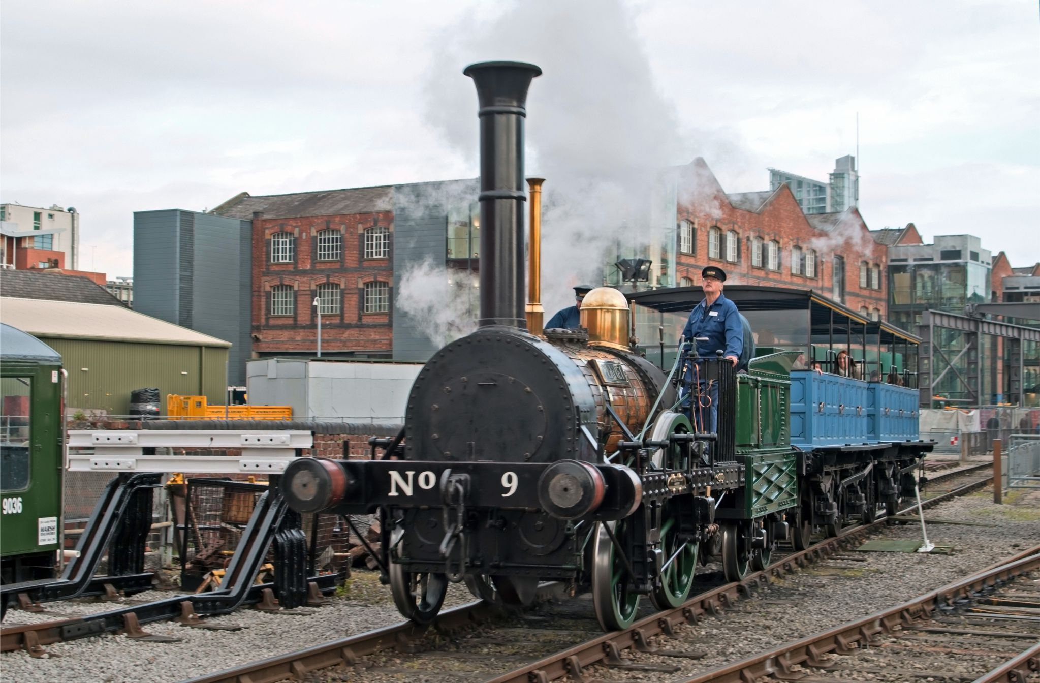 Early steam train